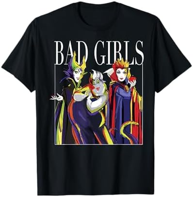 Amazon.com: Disney - Villains Bad Girls T-Shirt : Clothing, Shoes
